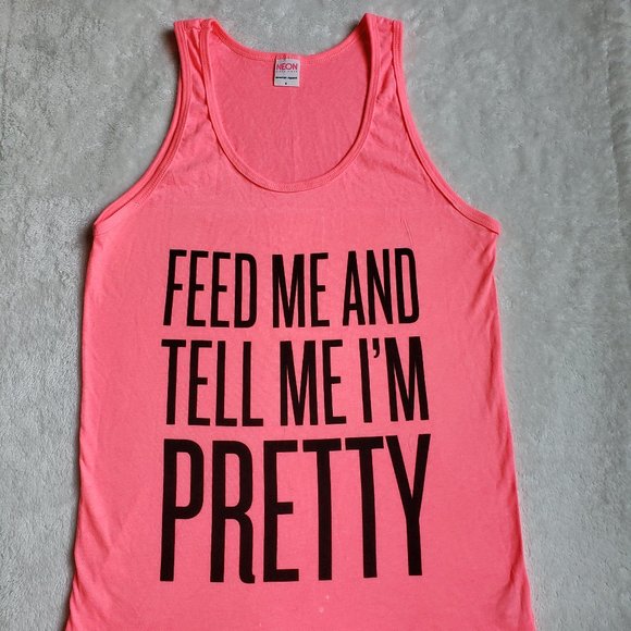 American Apparel Tops - American Apparel Feed Me and Tell Me I'm Pretty
